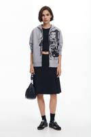 Bedrukte sweatshirt met rits M. Christian Lacroix - BLACK - S