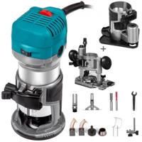 VEVOR Router 710 W Compacte bovenfrees met vaste basis Plunge Base Offset Base