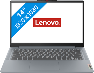 Lenovo IdeaPad Slim 3 7730U Notebook 35,6 cm (14") Full HD AMD Ryzen™ 7 16 GB DDR4-SDRAM 512 GB SSD Wi-Fi 6 (802.11ax) Windows 11 Home Grijs