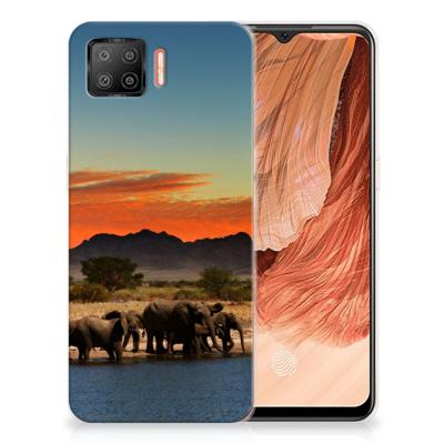 OPPO A73 4G | TPU Hoesje | Olifanten