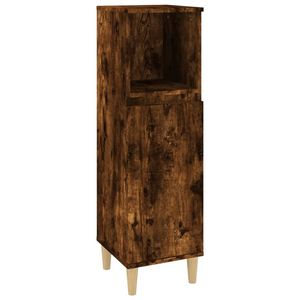 The Living Store Badkaast - Badkaast - Afmeting- 30x30x100cm - Ken- Duurzaam materiaal