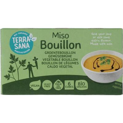 Terrasana Groente bouillon miso blokjes gistvrij bio