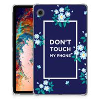 Samsung Galaxy Tab A9 Print Case Flowers Blue DTMP