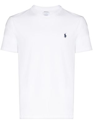Polo Ralph Lauren t-shirt en coton à logo brodé - Blanc