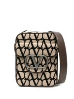 Valentino Garavani sac à bandoulière Locò Toile Iconographe - Tons neutres