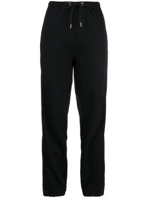 Moncler pantalon de survêtement en coton mélangé - Noir