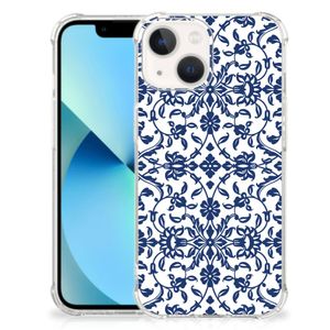 iPhone 13 mini Case Flower Blue