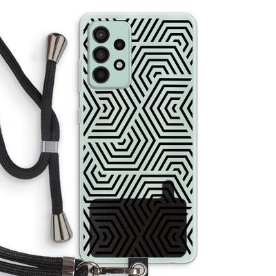 Magic pattern: Samsung Galaxy A52s 5G Transparant Hoesje met koord