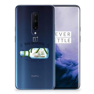 OnePlus 7 Pro Telefoonhoesje met Naam Boho Bottle