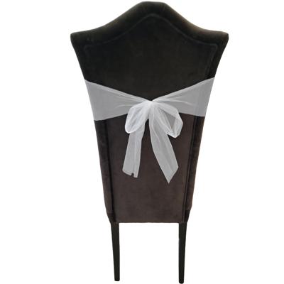 Tule Stof - 5x rol - wit - 15 cm x 9 meter - gaatjesstof mesh - cadeaulint - Bruiloft