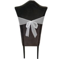 Tule Stof - 5x rol - wit - 15 cm x 9 meter - gaatjesstof mesh - cadeaulint - Bruiloft