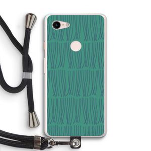 Swirls: Pixel 3 XL Transparant Hoesje met koord