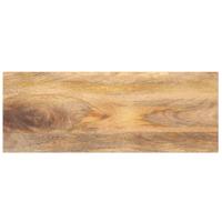 Tafelblad rechthoekig 70x30x3,8 cm massief mangohout