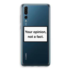 Your opinion: Huawei P20 Pro Transparant Hoesje