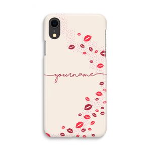 Kusjes: iPhone XR Volledig Geprint Hoesje