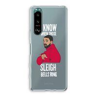 Sleigh Bells Ring: Sony Xperia 5 III Transparant Hoesje Sleigh Bells Ring: Sony Xperia 5 III Transparant Hoesje