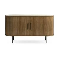 Olivine Lenn houten sideboard gerookt eiken - 140 x 45 cm - thumbnail