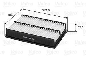 Valeo Luchtfilter 585236