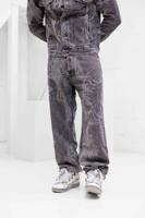 Project x Paris Jeans Heren Donkergrijs - Maat M - Kleur: Donkergrijs | Soccerfanshop