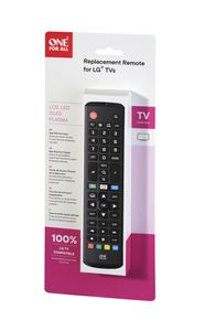 One For All TV Replacement Remotes URC4911 afstandsbediening IR Draadloos Drukknopen