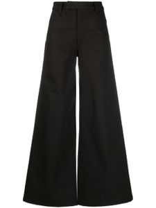 AMIRI pantalon en coton à coupe ample - Noir