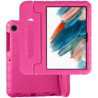 Basey Samsung Galaxy Tab A8 Kinderhoesje Foam Case Hoesje Cover Hoes -Roze - thumbnail