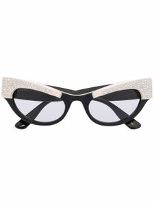 Gucci Eyewear lunettes de soleil à monture papillon - Noir