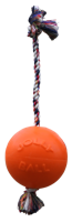 Jolly Ball Romp-n-Roll 10 cm Oranje (Vanillegeur) - thumbnail