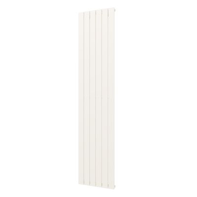Designradiator Plieger Cavallino Retto Enkel 999 Watt Middenaansluiting 200x45 cm Mat Wit