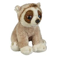 Pluche Slow Lorie aapje knuffel - 15 cm - Loris knuffelbeesten - Primaten/Apen