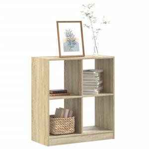 Boekenkast 68,5x32x75 cm bewerkt hout sonoma eikenkleurig