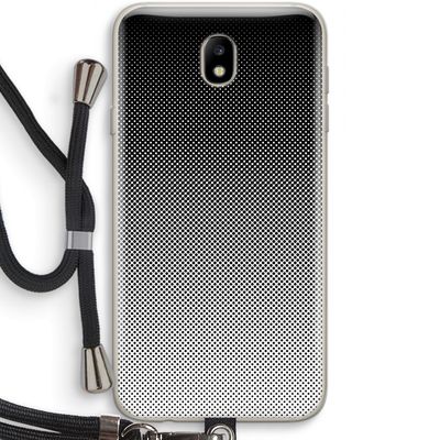 Musketon Halftone: Samsung Galaxy J7 (2017) Transparant Hoesje met koord