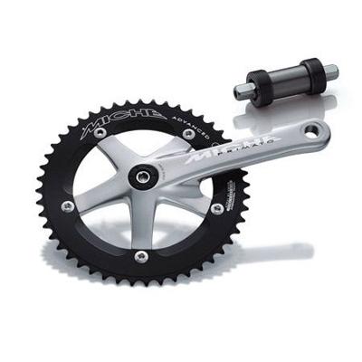 Miche crankstel piste advanced 165mm 48tds. 1 8 zilver