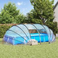VidaXL Zwembad tent koepel doorzichtig 640 x 432 x 205 cm pvc
