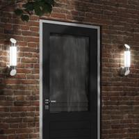 VidaXL Buitenwandlamp roestvrij staal zilverkleurig VidaXL Buitenwandlamp roestvrij staal zilverkleurig