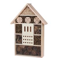 Insectenhotel - vlinderhuis - hout - 51 x 35 x 10 cm