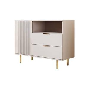 Meubella Dressoir Nicola - Beige - 107 cm