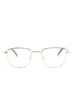 Montblanc tortoiseshell-effect square-frame glasses