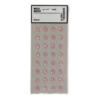 Creativ Company Strasstenen lichtrood, 32st.