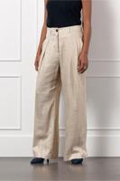Studio Anneloes Riley Gold Linen Trousers 12761 Broek 0002 Gold