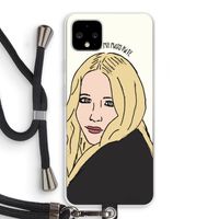Mary Kate: Pixel 4 XL Transparant Hoesje met koord