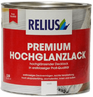 relius premium hochglanzlack wit 2.5 ltr