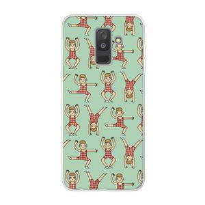 Gymboys: Samsung Galaxy A6 Plus (2018) Transparant Hoesje
