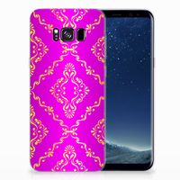 Siliconen Hoesje Samsung Galaxy S8 Plus Barok Roze