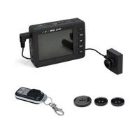 Knoop Camera LCD DVR - Discreet Opnamesysteem met LCD-scherm en Bewegingsdetectie