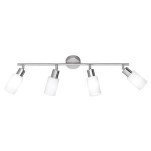 Trio Moderne PlafondlampMars 4-lichts nikkel mat - R80014007