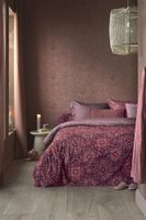 Pip Studio Pip Studio Il Mosaico Dekbedovertrek Donkerrood 200x200/220 cm
