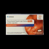 Sanias Paracetamol 500mg liquid 20 Capsules