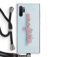 #nofilter: Samsung Galaxy Note 10 Plus Transparant Hoesje met koord