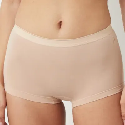 2-pack Basic dames Shorts Organic - 32279 - Biologisch katoenen dames onderbroeken - Boxershorts